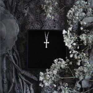 Under The Pyramids Memento Mori Classic Miniature Cross